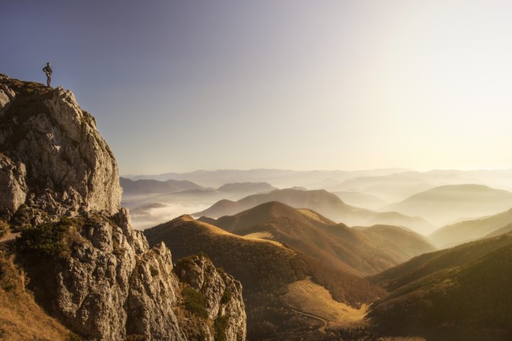 Slovakia mountains, On The top