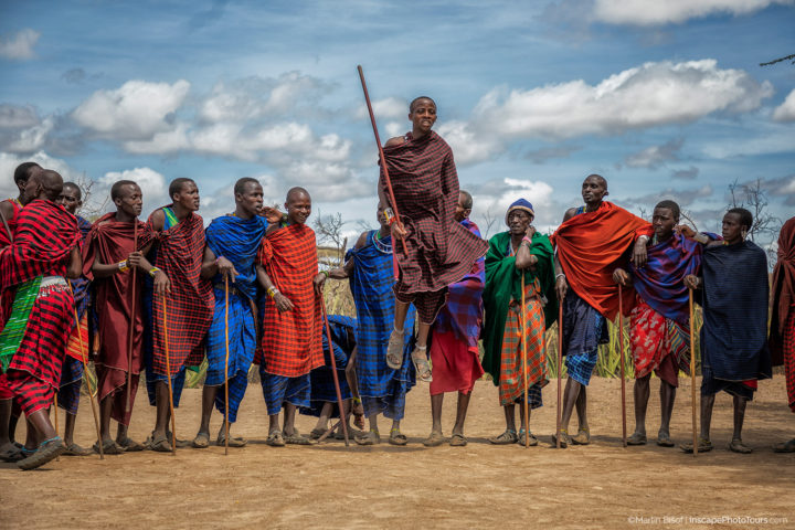 masai on Tanzania photo tour