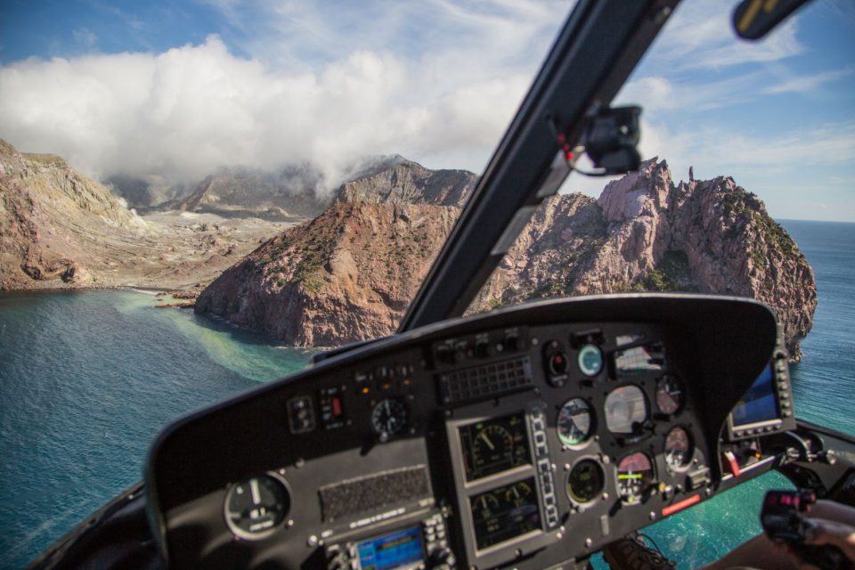 White Island Aerial View